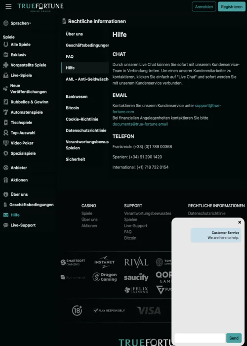 Installation True Fortune Casino<